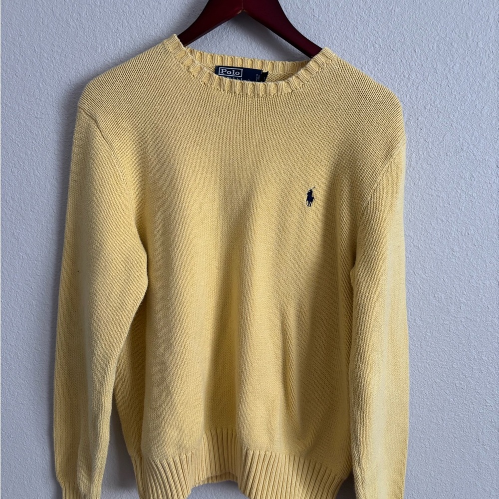 Polo by Ralph Lauren Yellow Sweater for Men